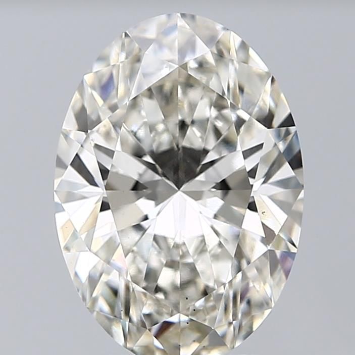 3.63 ct. oval Lab Grown Diamond front image