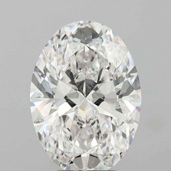 4.06 ct. oval Lab Grown Diamond front image