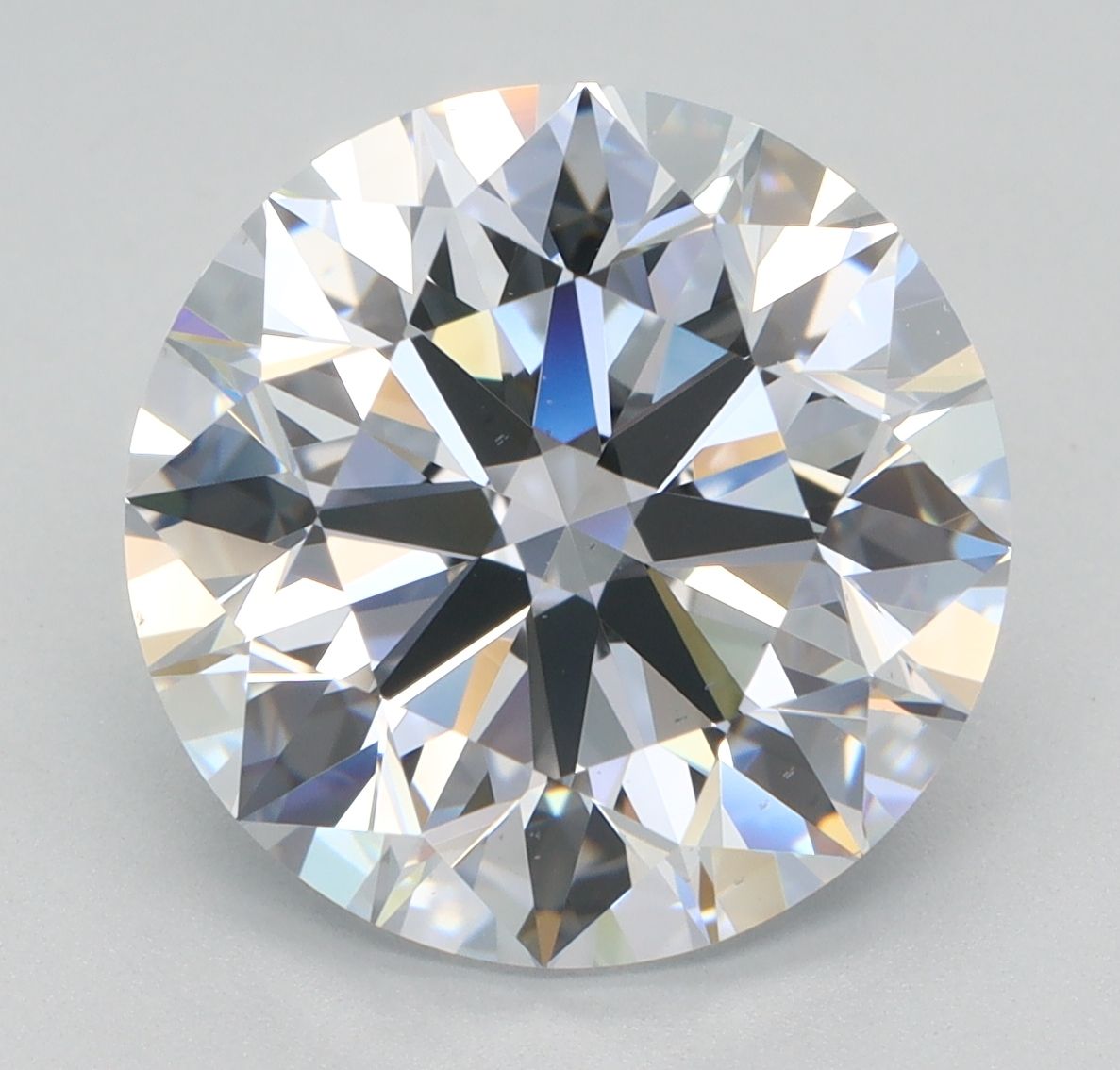 5.01 ct. round Lab Grown Diamond front image