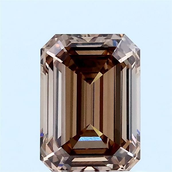 1.1 CT Fancy Light Brown EMERALD