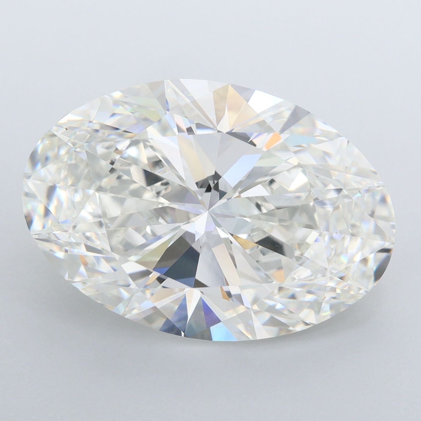 10.08 ct. oval Lab Grown Diamond front image