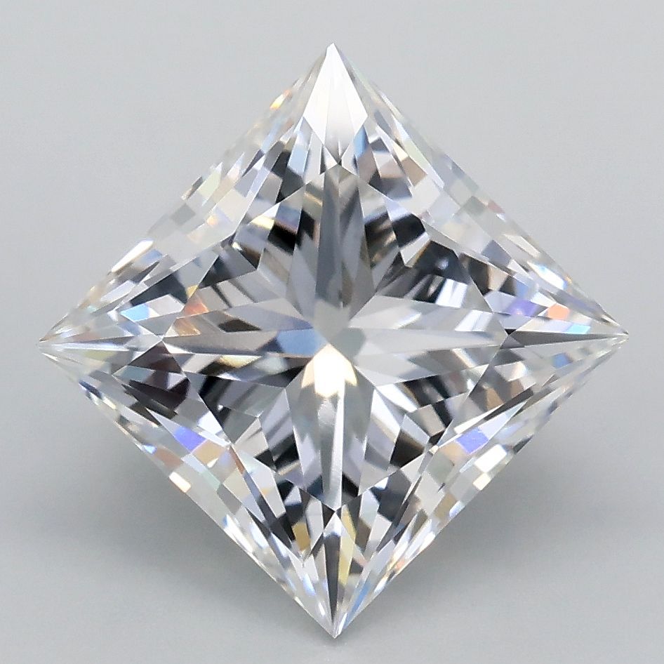 3.08 ct. princess Lab Grown Diamond front image