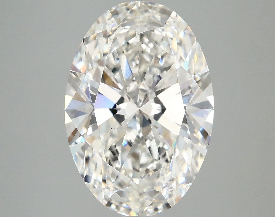 4.06 ct. oval Lab Grown Diamond front image