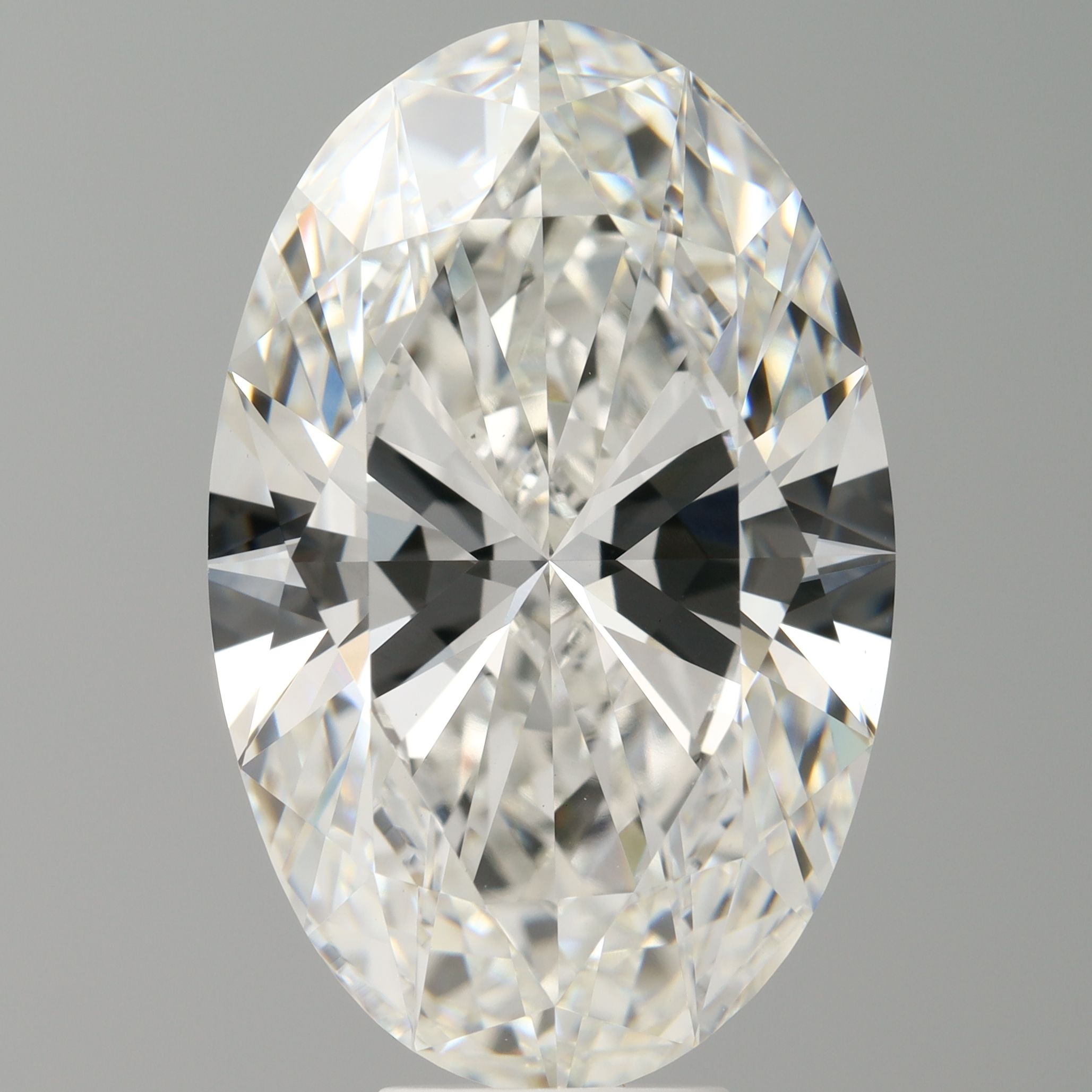 9.06 ct. oval Lab Grown Diamond front image