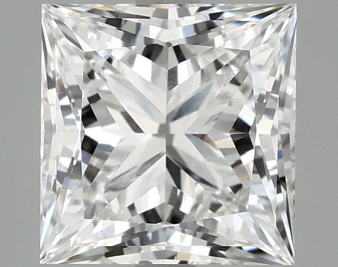 2.92 ct. princess Lab Grown Diamond front image