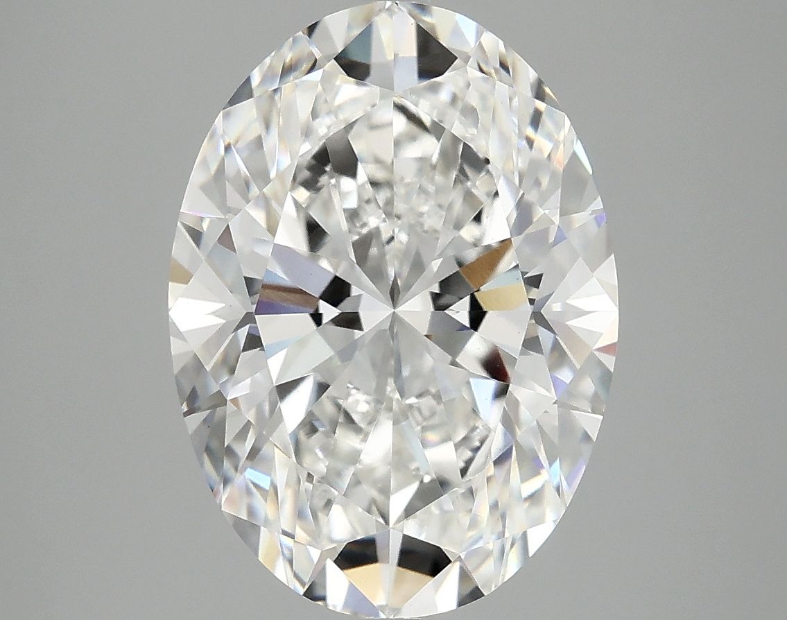 5.06 ct. oval Lab Grown Diamond front image