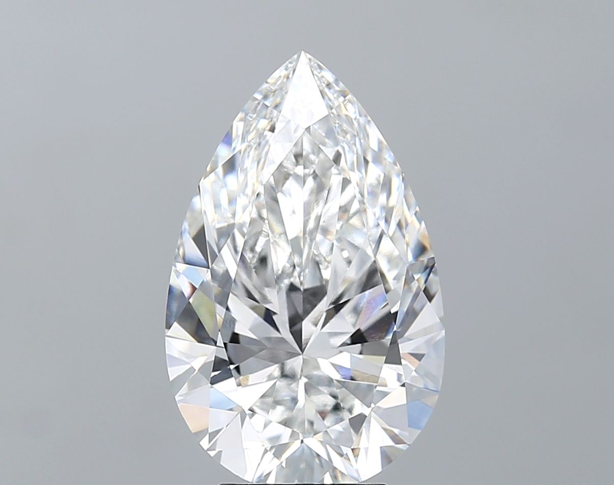5.21 ct. pear Lab Grown Diamond front image
