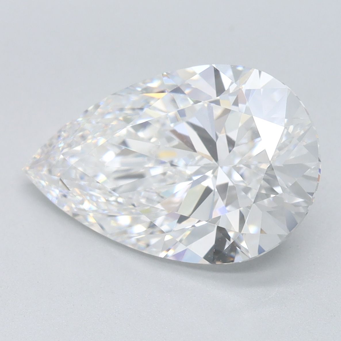 3.14 ct. pear Lab Grown Diamond front image