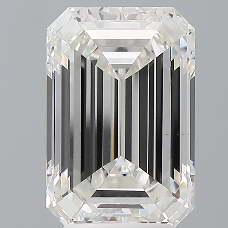 4.08 ct. emerald Lab Grown Diamond front image