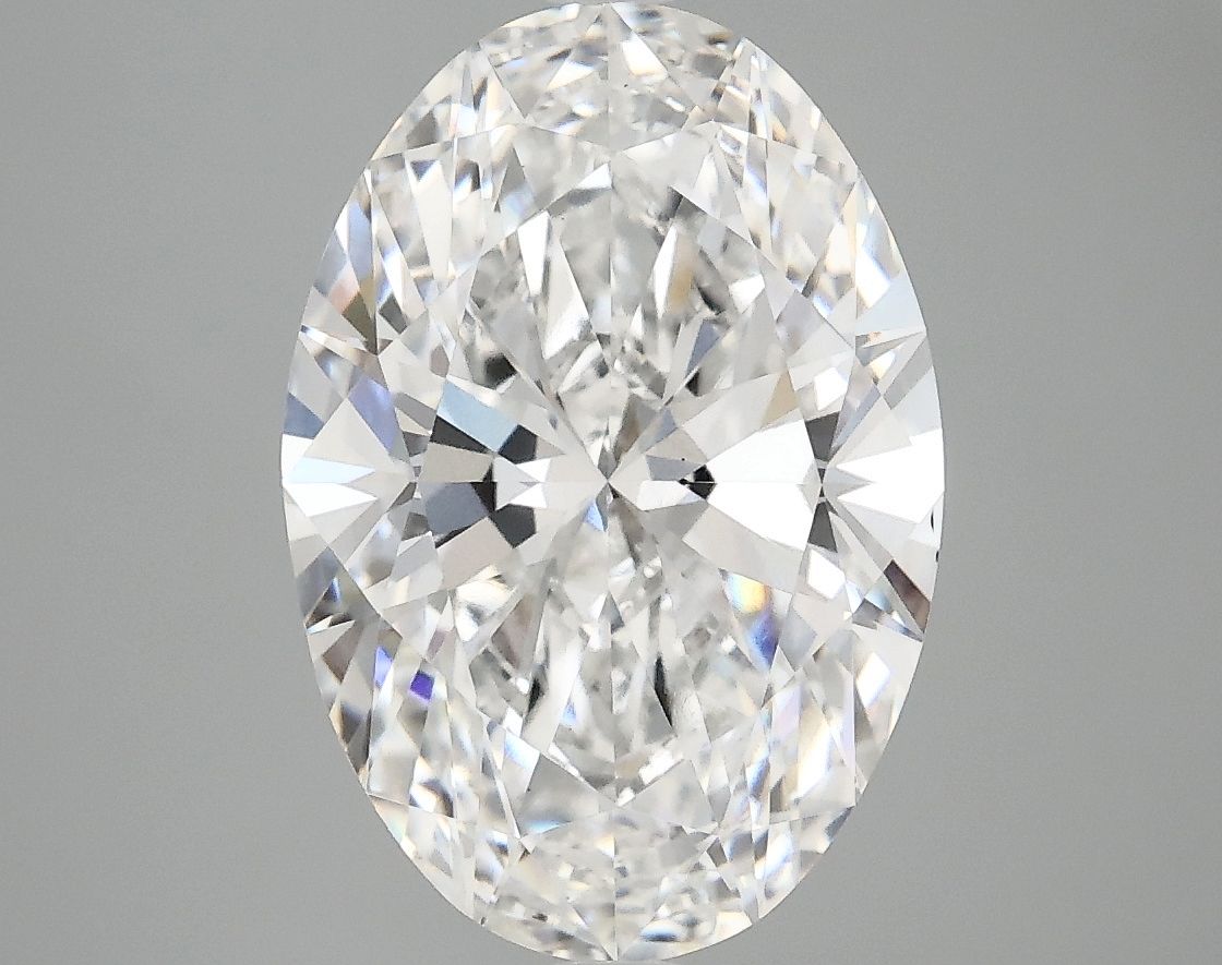 3.86 ct. oval Lab Grown Diamond front image