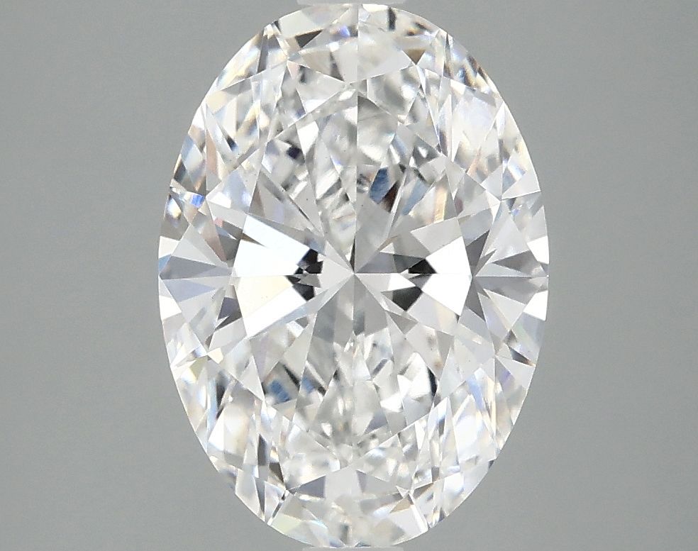 2.98 ct. oval Lab Grown Diamond front image