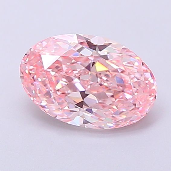 1.51 CT Fancy Vivid Pink OVAL