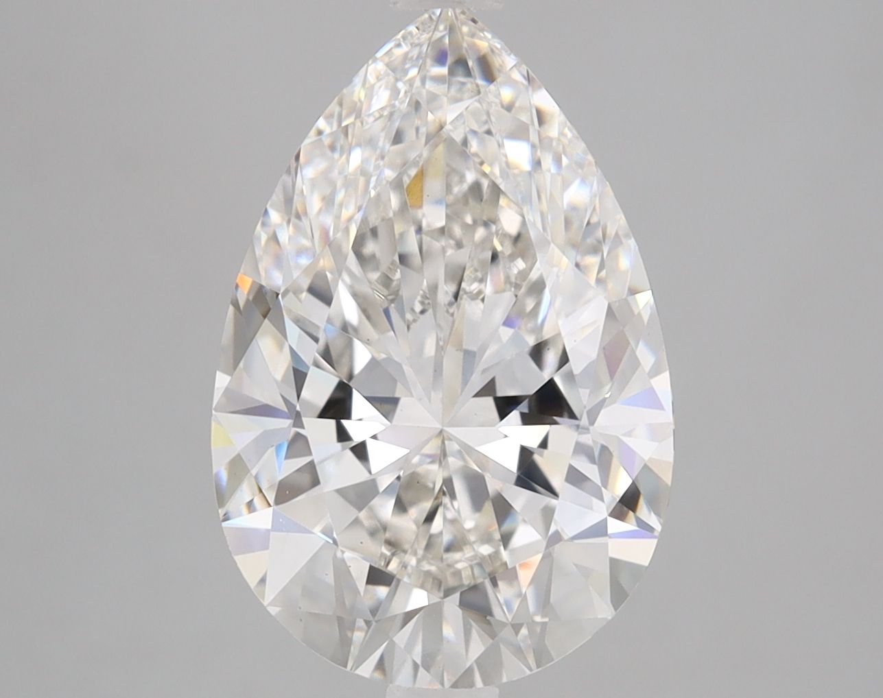 4.25 ct. pear Lab Grown Diamond front image