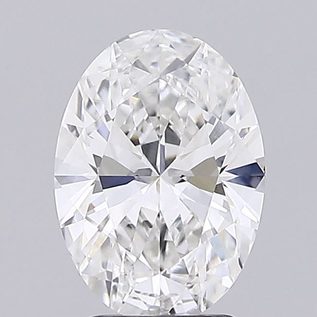 2.42 ct. oval Lab Grown Diamond front image