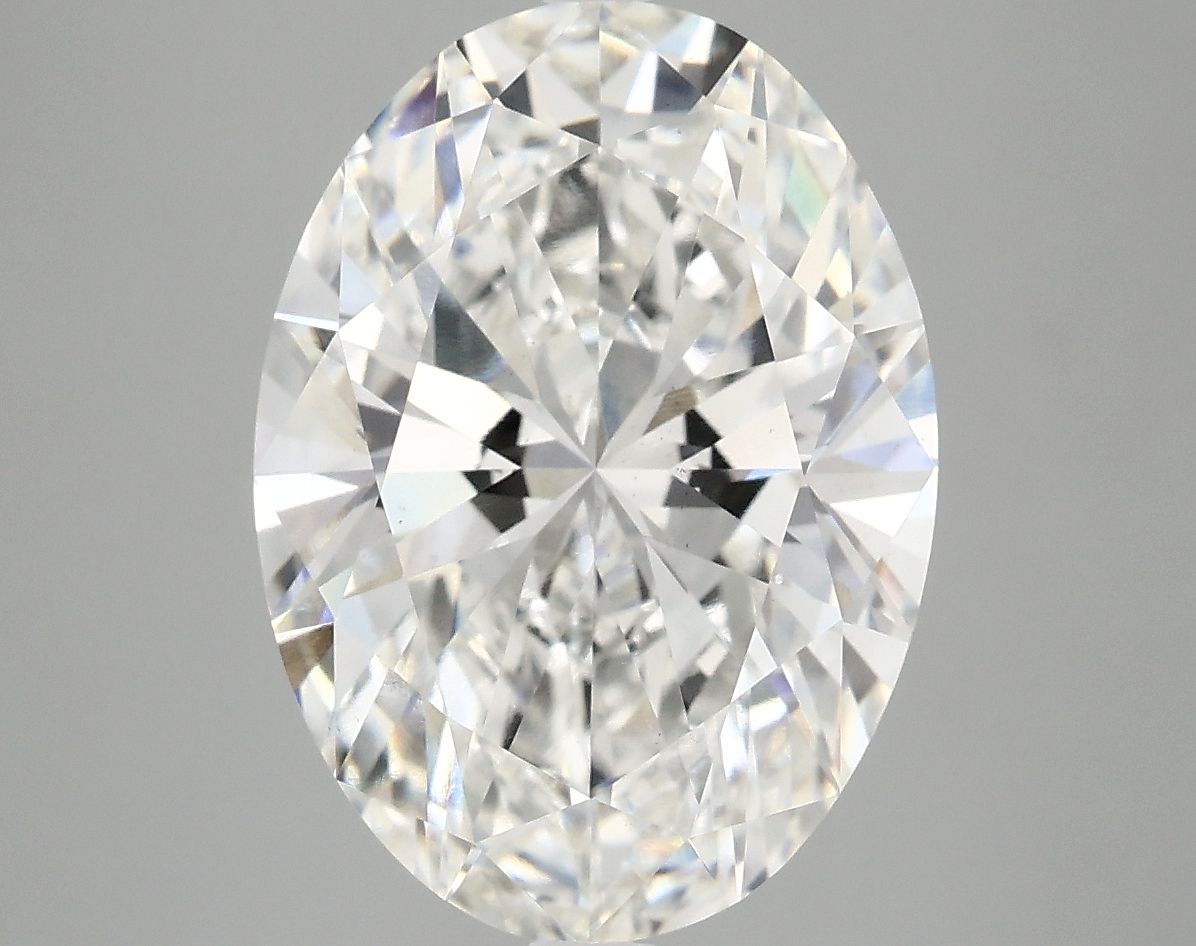 5.05 ct. oval Lab Grown Diamond front image