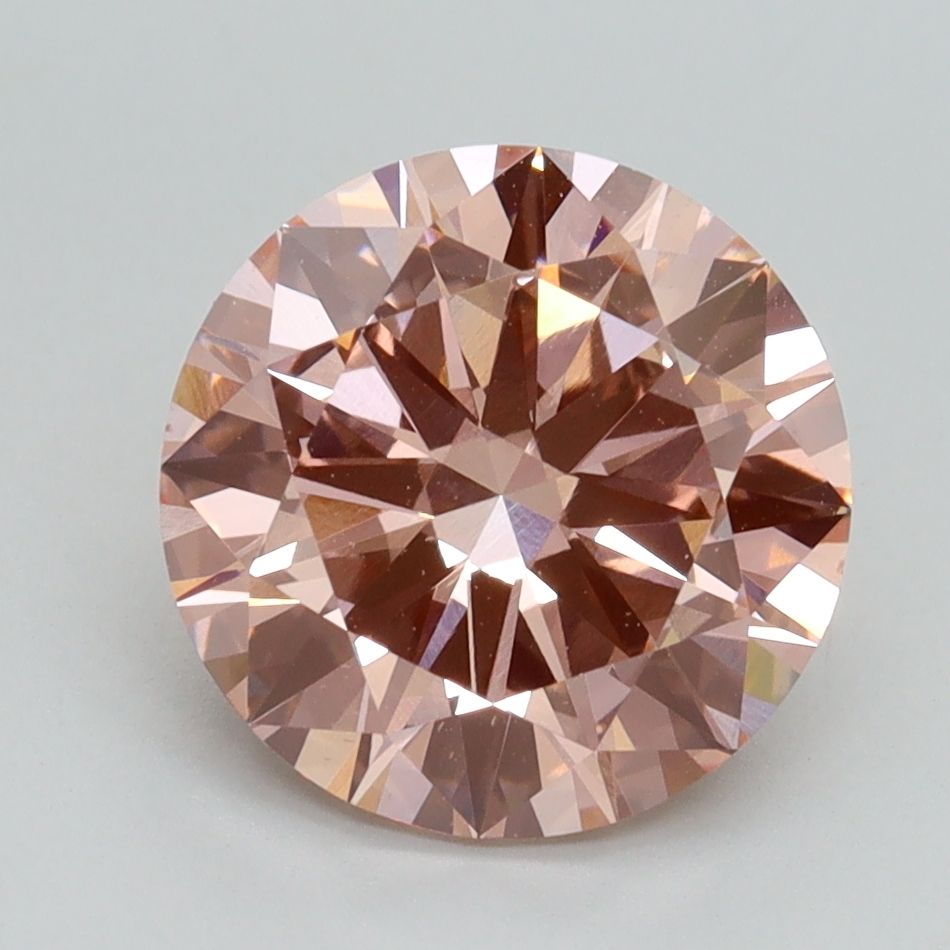 2.80 ct. round Lab Grown Diamond front image