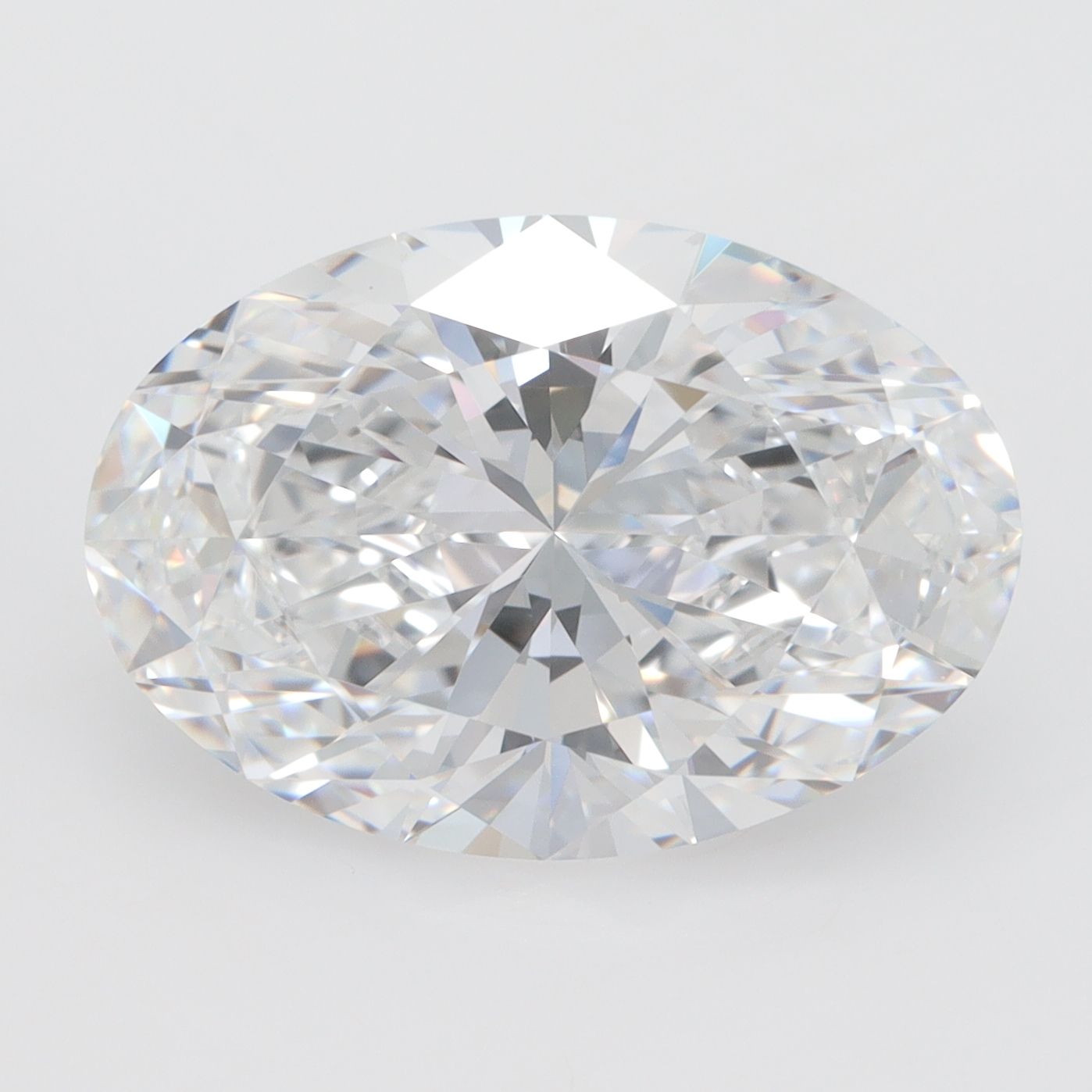 5.06 ct. oval Lab Grown Diamond front image