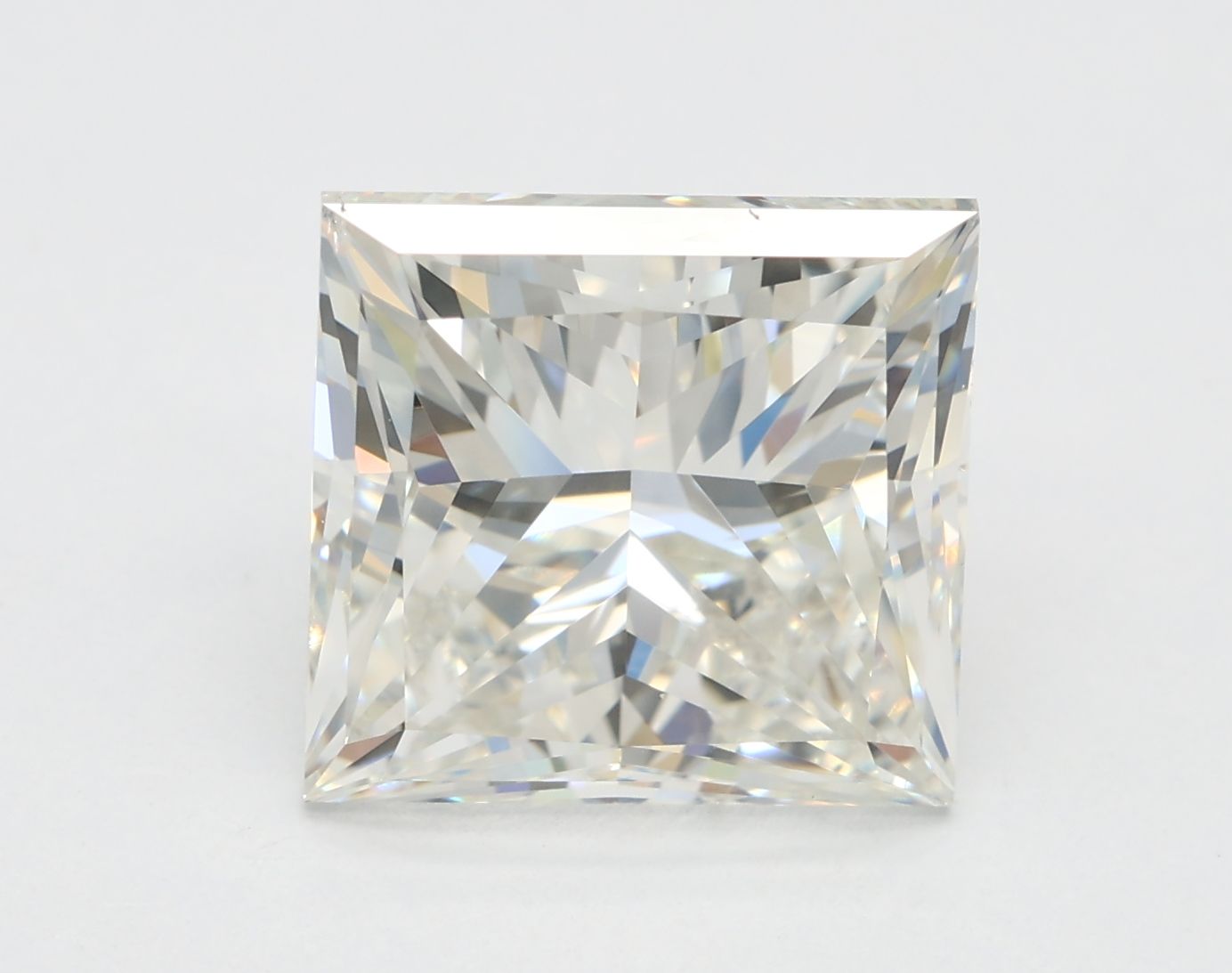 5.22 ct. princess Lab Grown Diamond front image