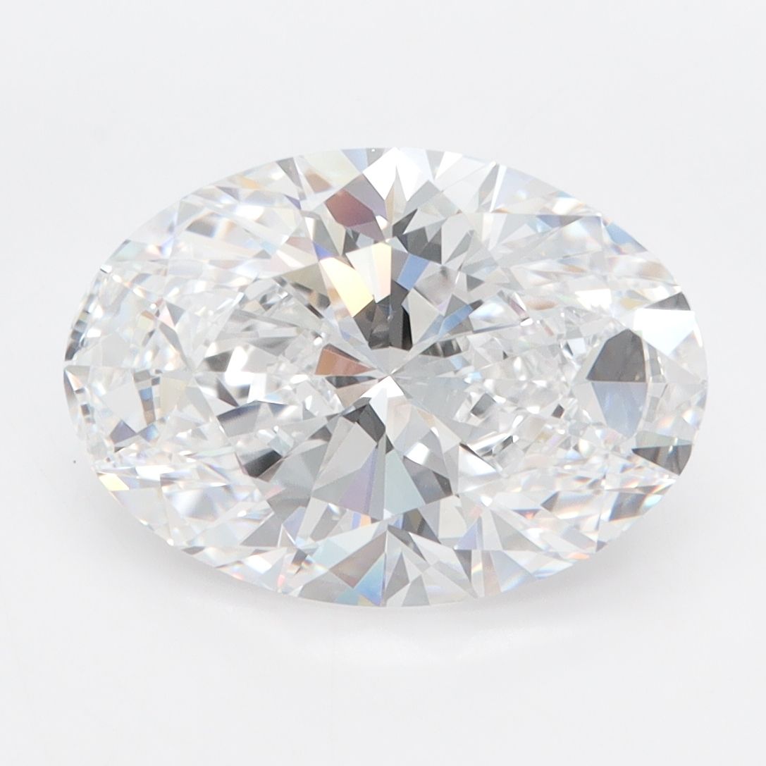 4.05 ct. oval Lab Grown Diamond front image