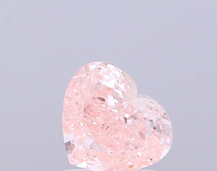 1.01 CT Fancy Intense Pink HEART