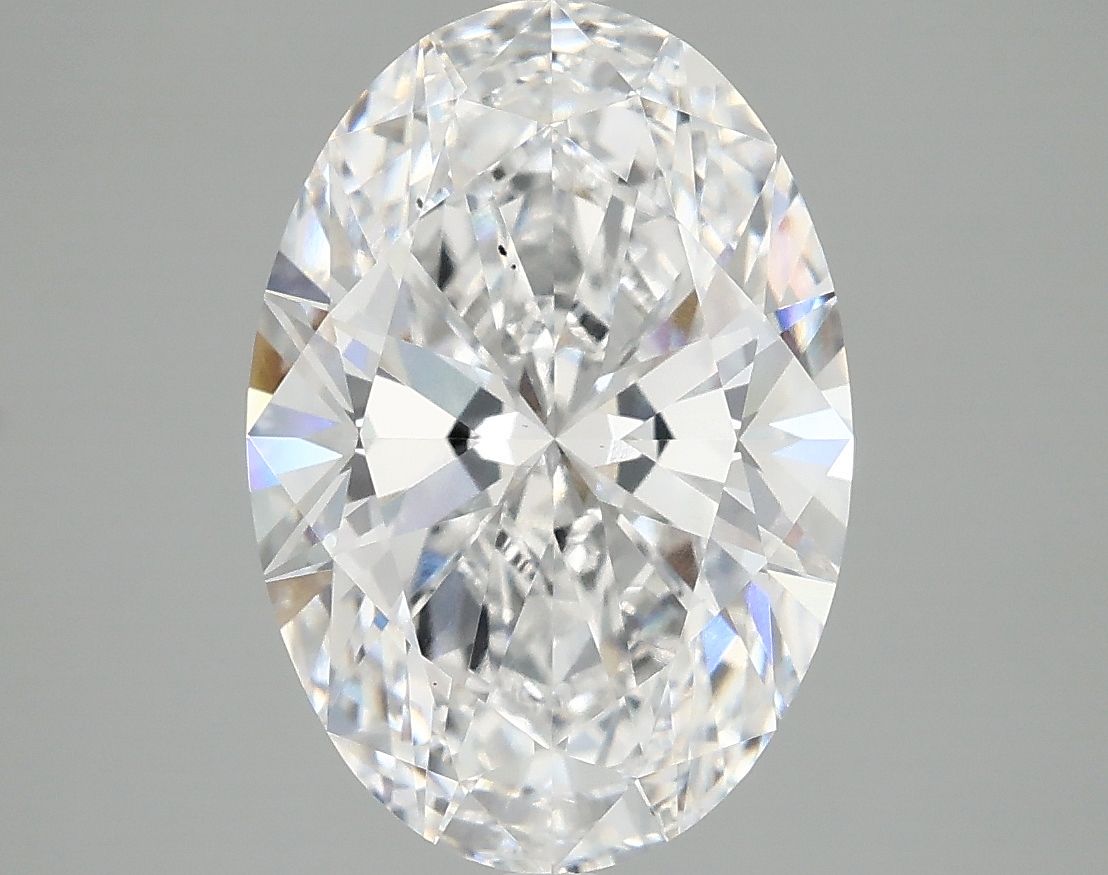 4.02 ct. oval Lab Grown Diamond front image