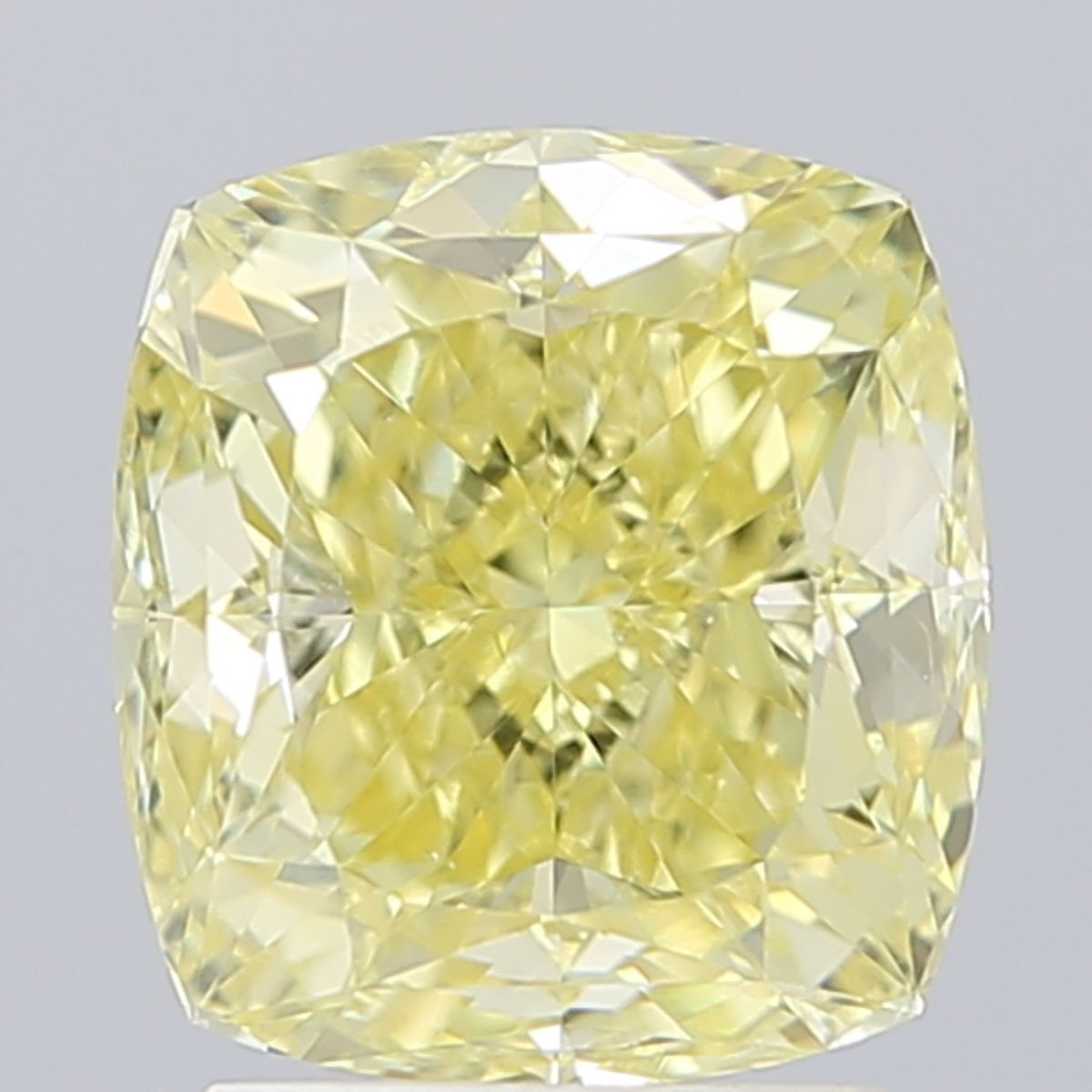 Diament 3.02 ct Fancy Yellow/VS2