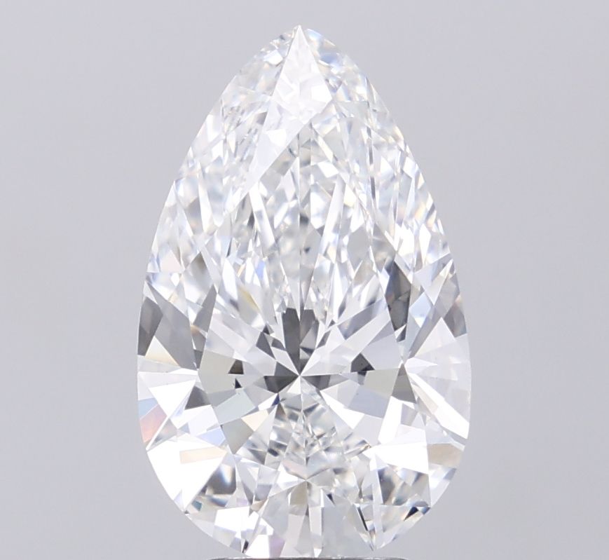 4.01 ct. pear Lab Grown Diamond front image