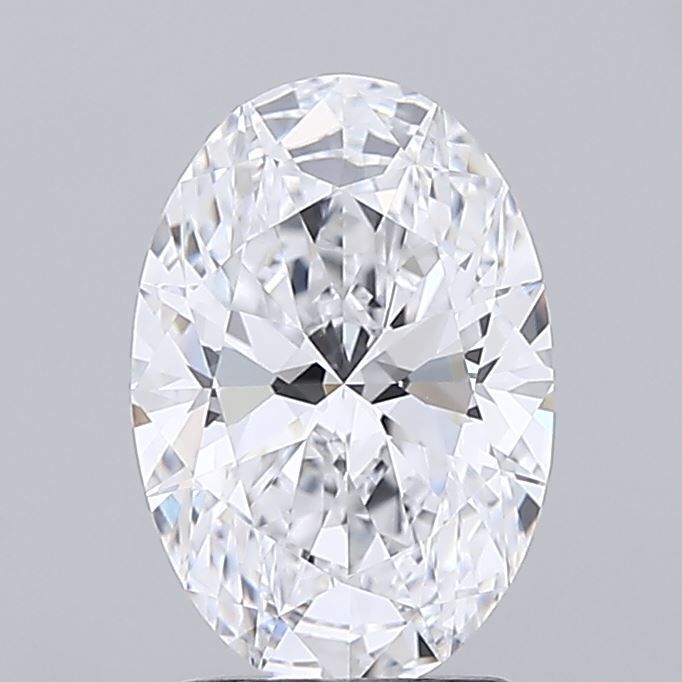 2.04 ct. oval Lab Grown Diamond front image