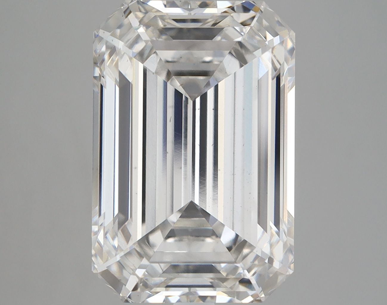 8.43 ct. emerald Lab Grown Diamond front image