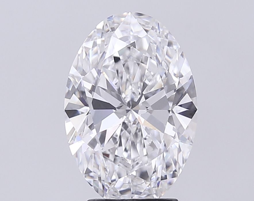 3.58 ct. oval Lab Grown Diamond front image