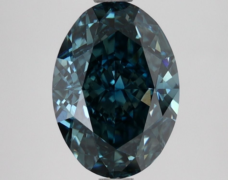 2.97 ct. oval Lab Grown Diamond front image