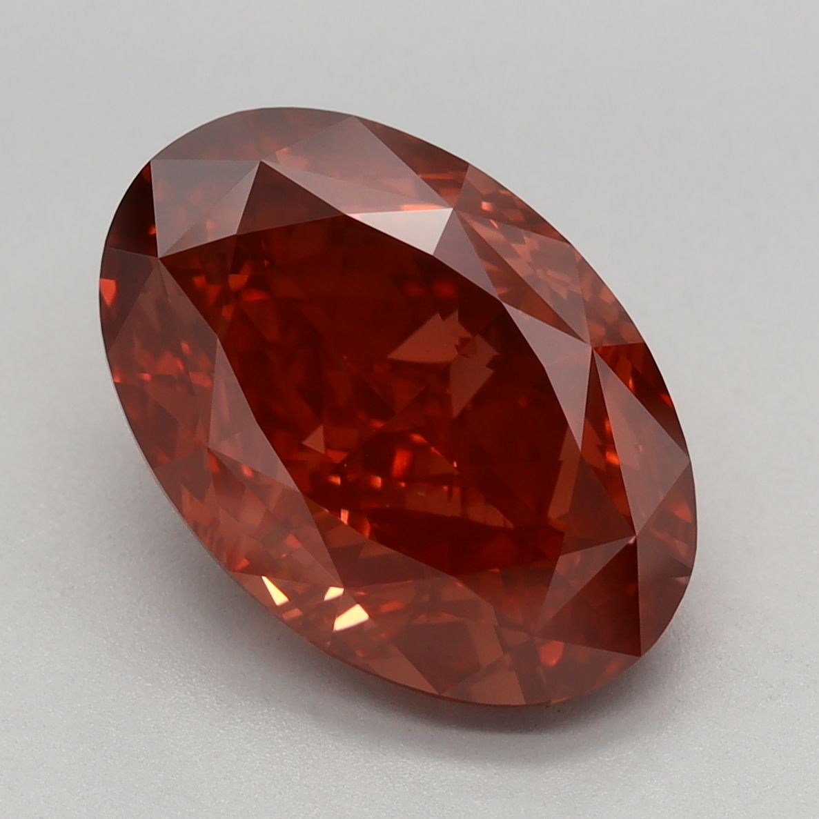 4.27 ct. oval Lab Grown Diamond front image
