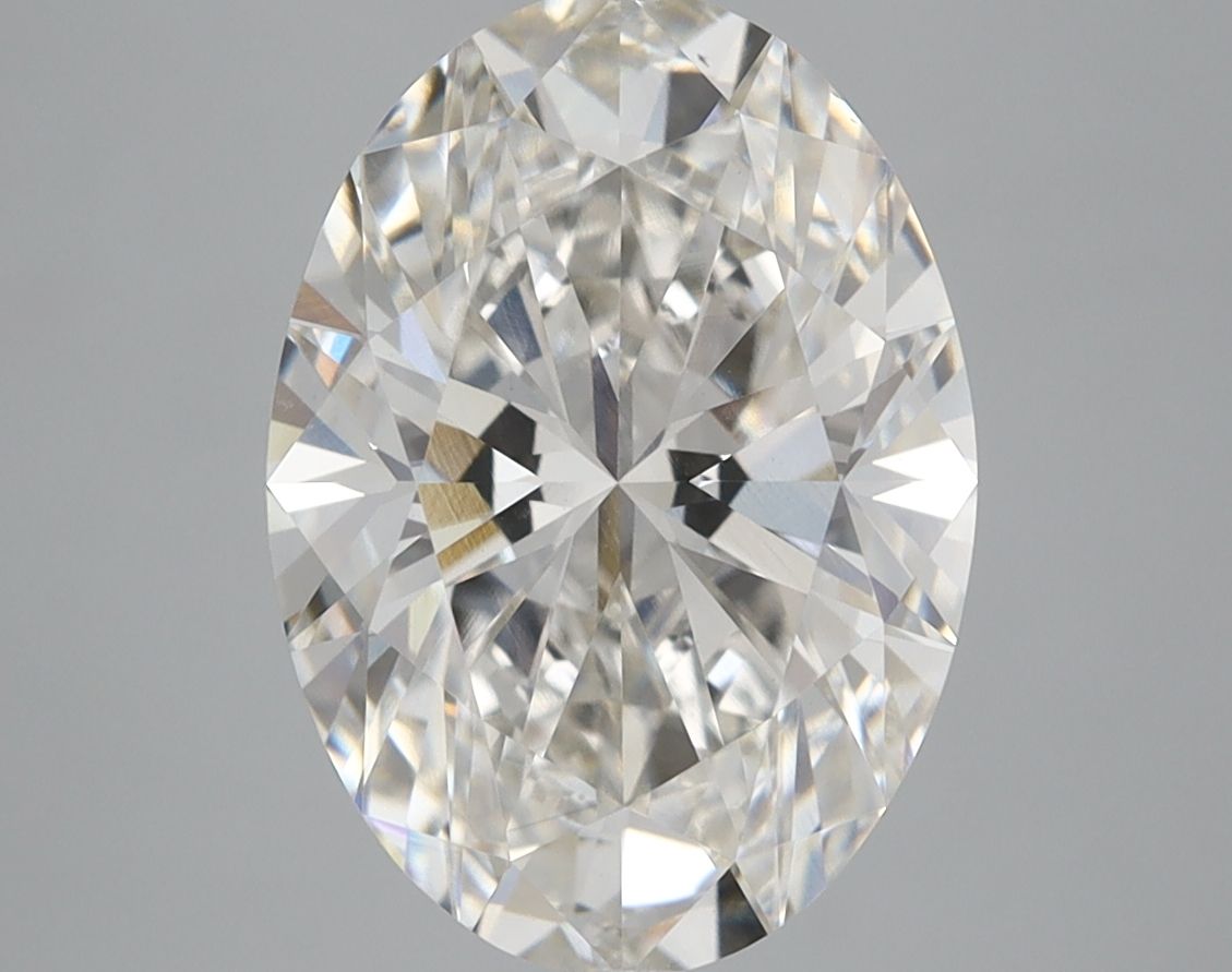 4.08 ct. oval Lab Grown Diamond front image