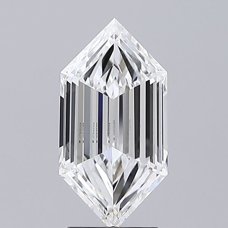2.53 ct lab-grown Hexagonal Diamond