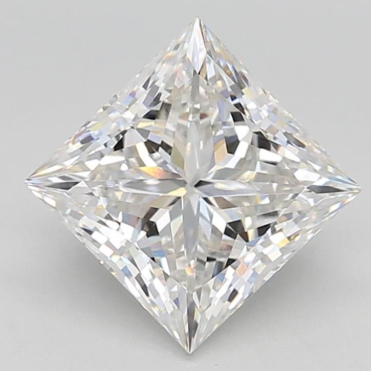 4.08 ct. princess Lab Grown Diamond front image