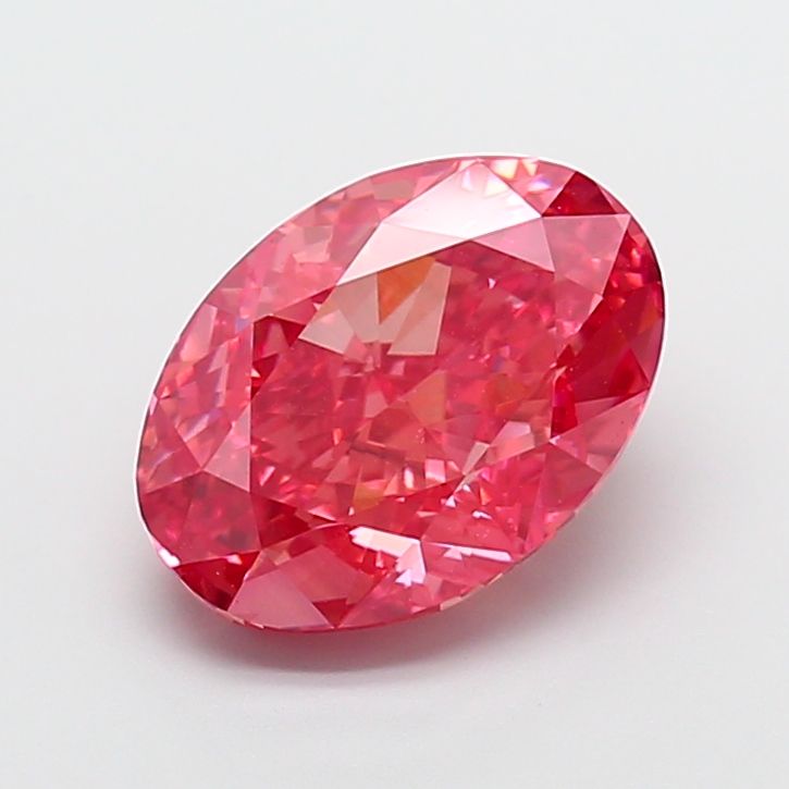5.04 ct. oval Lab Grown Diamond front image