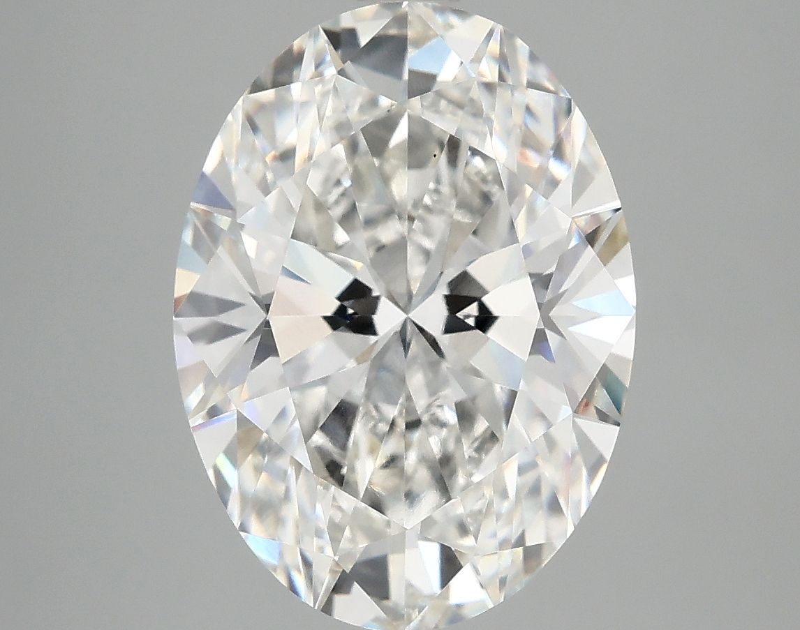 5.09 ct. oval Lab Grown Diamond front image