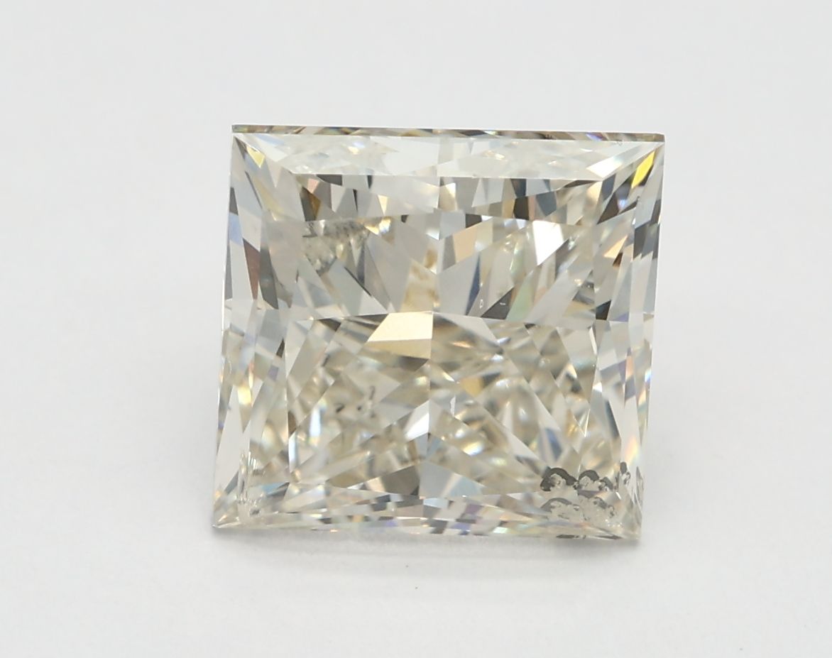 3.02 ct. princess Lab Grown Diamond front image