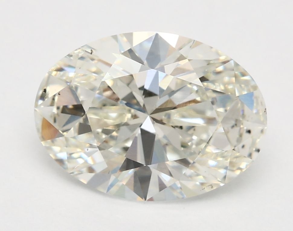 2.01 ct. oval Lab Grown Diamond front image