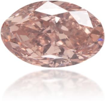 Diament 0.54 ct Fancy Intense Orangey Pink/VS2