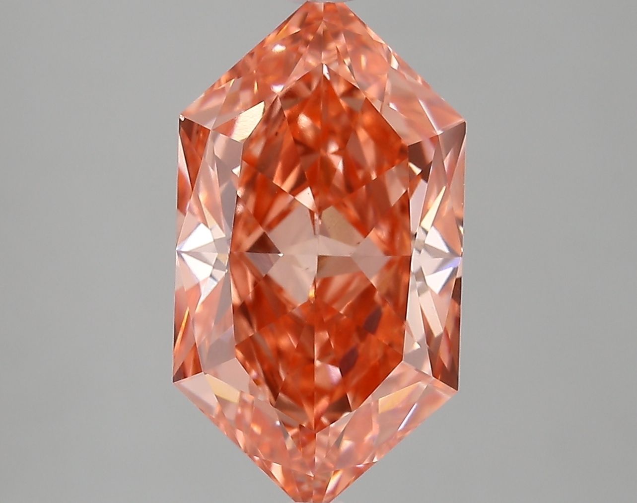 4.72 ct lab-grown Hexagonal Diamond