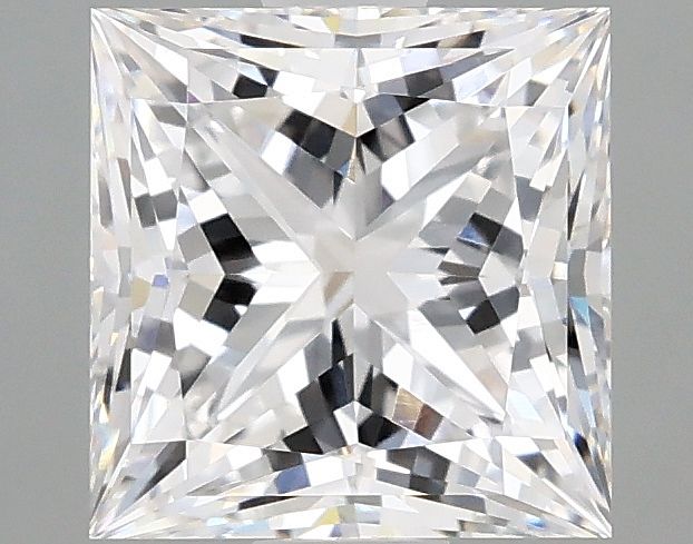 2.09 ct. princess Lab Grown Diamond front image