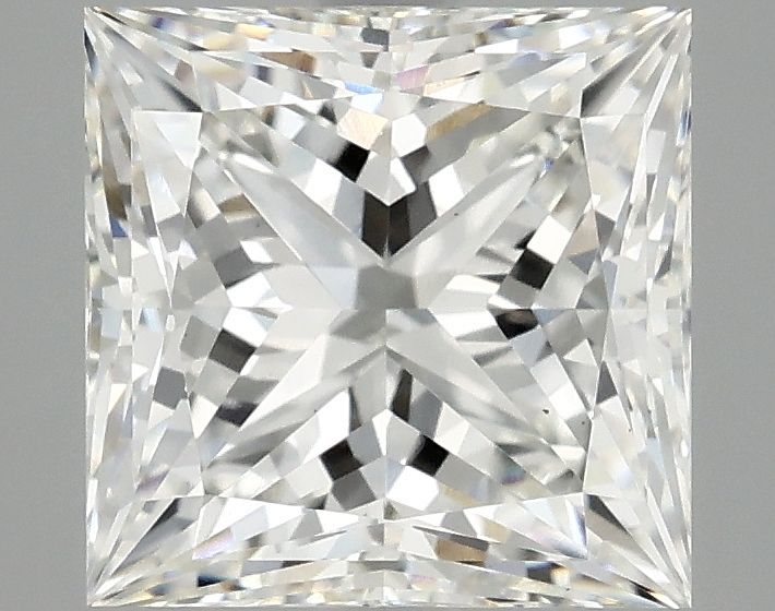 3.09 ct. princess Lab Grown Diamond front image