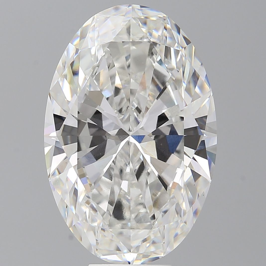 10.57 ct. oval Lab Grown Diamond front image