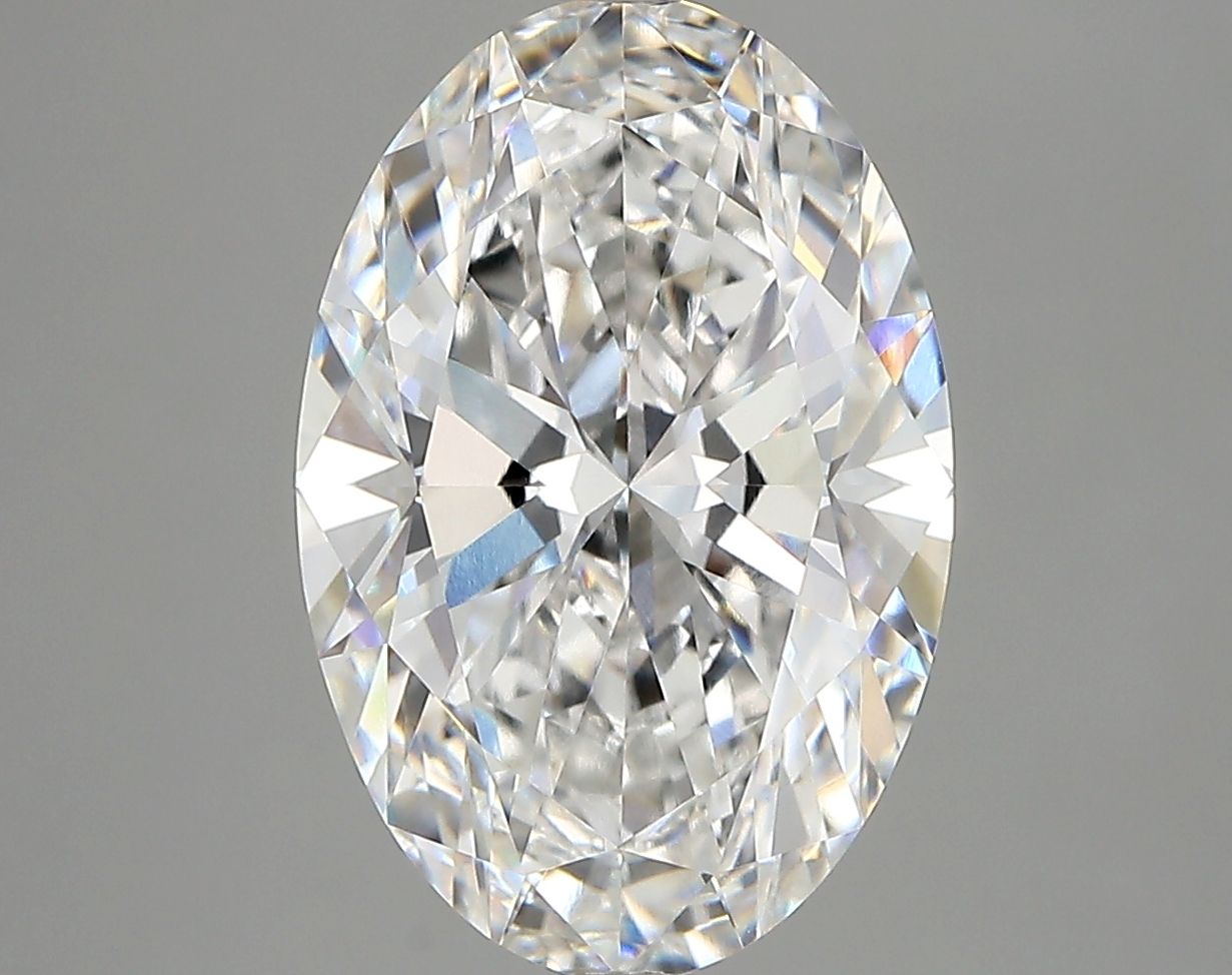 6.03 ct. oval Lab Grown Diamond front image