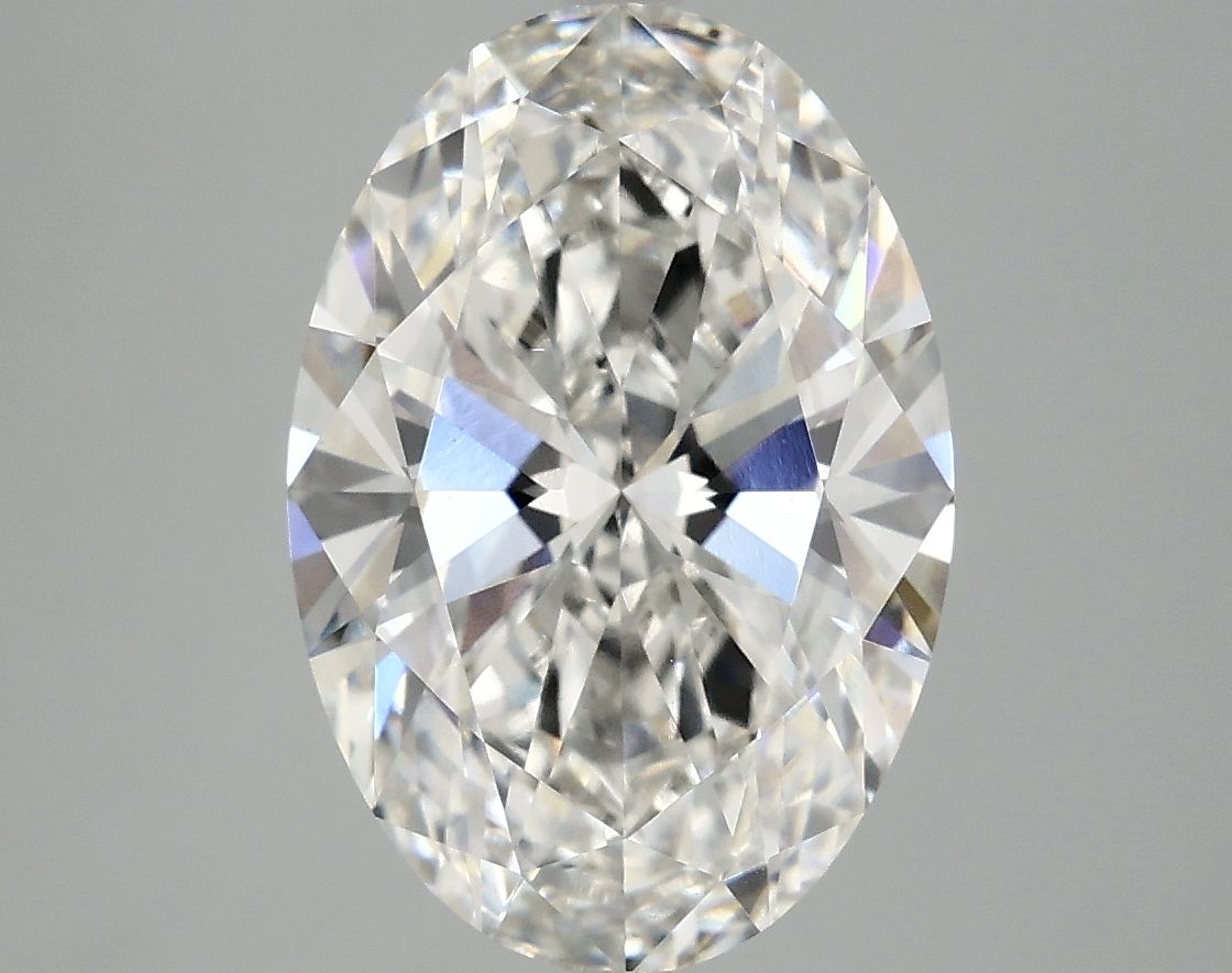 3.90 ct. oval Lab Grown Diamond front image