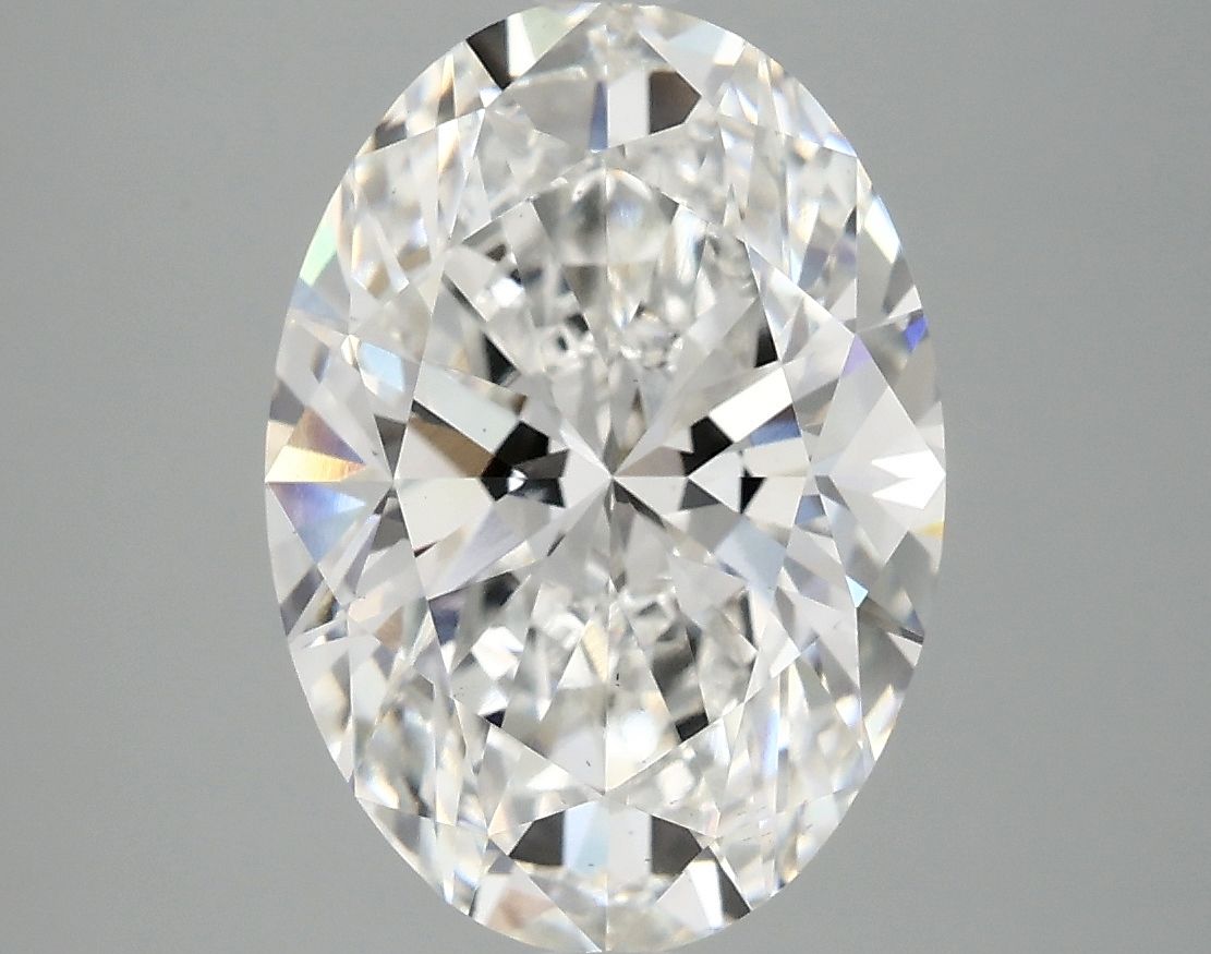 4.02 ct. oval Lab Grown Diamond front image