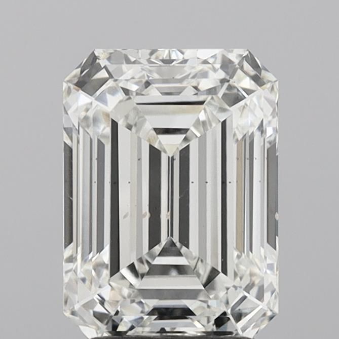 2.99 ct. emerald Lab Grown Diamond front image