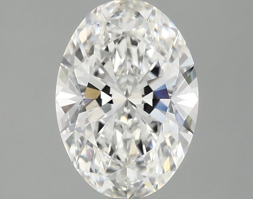 2.08 ct. oval Lab Grown Diamond front image