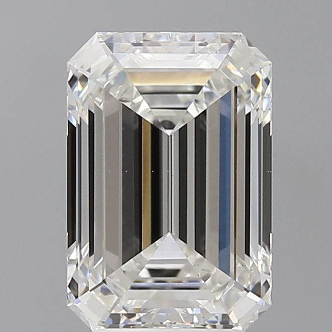3.54 ct. emerald Lab Grown Diamond front image